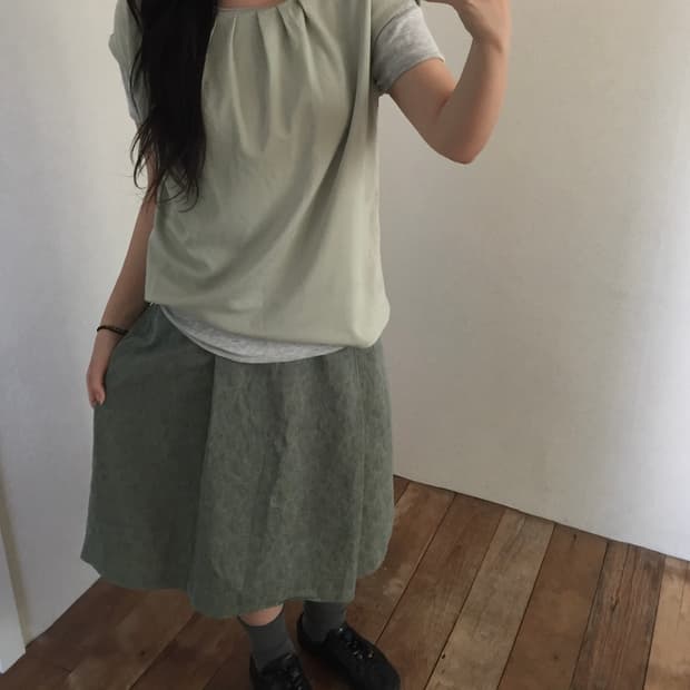 세이지 플레어 스커트 Sage Flare Skirt