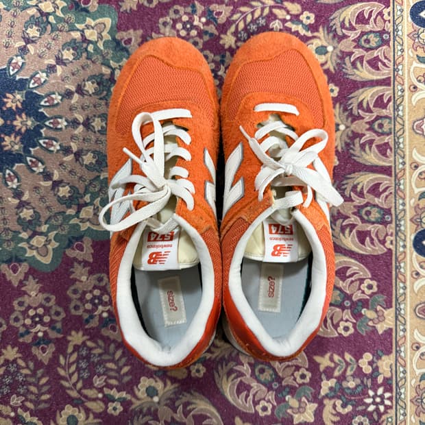 뉴발란스 Size 콜라보 오렌지 295사이즈 팝니다