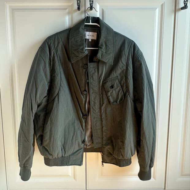 아트이프액츠 ma1 모스그린 L