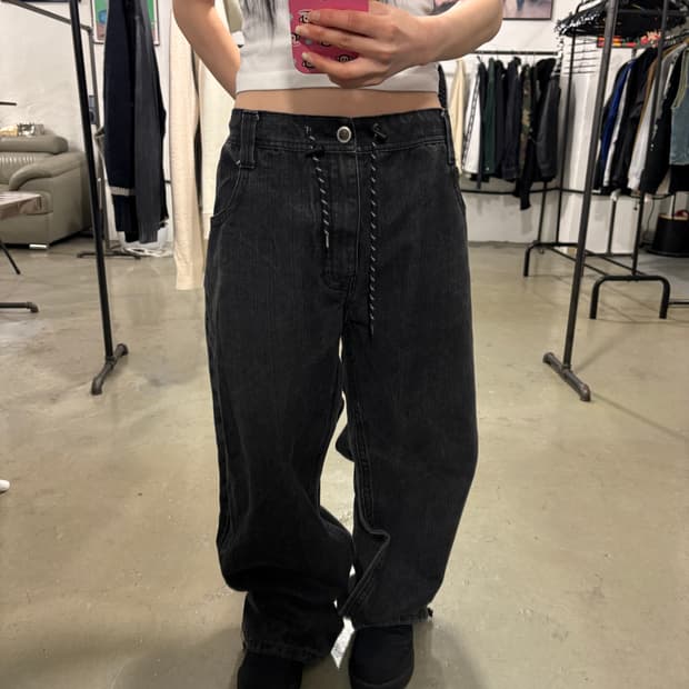 빈티지 데님팬츠