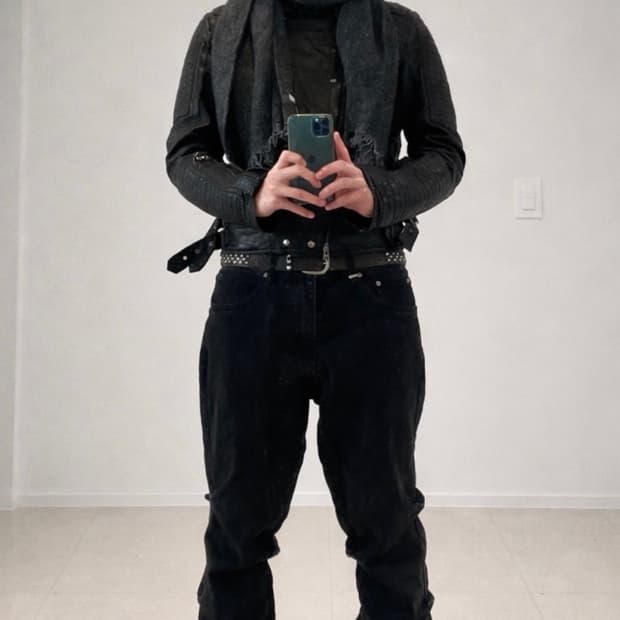 빈티지 리얼레더 자켓