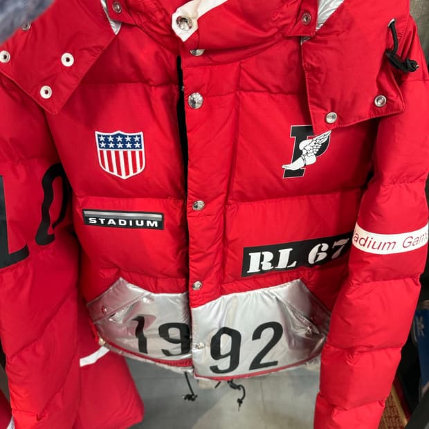 폴로 랄프로렌 1992 스태디움 호손 패딩 자켓