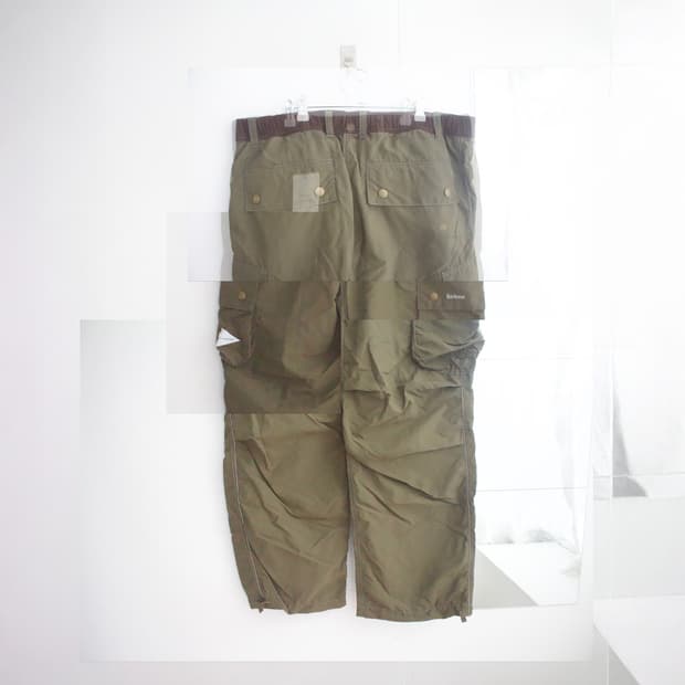 And Wander Barbour splits cargo trouser