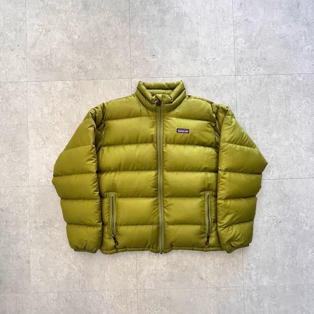 파타고니아 팩커블 패딩 그린