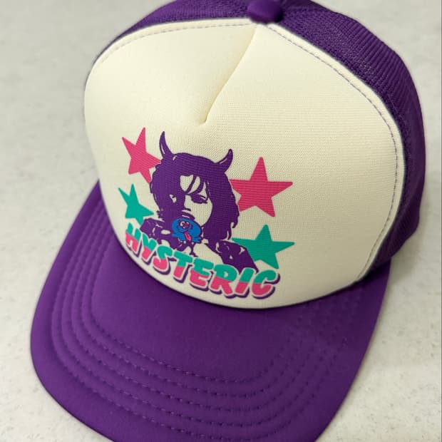 히스테릭글래머 hysteric glamour 메쉬 캡 모자