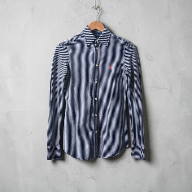 폴로 랄프로렌 큐알 니트 드레스 셔츠 XS M0310