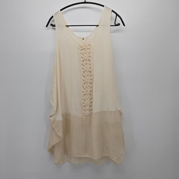 Collina 내추럴 루즈핏 블라우스 레이어드