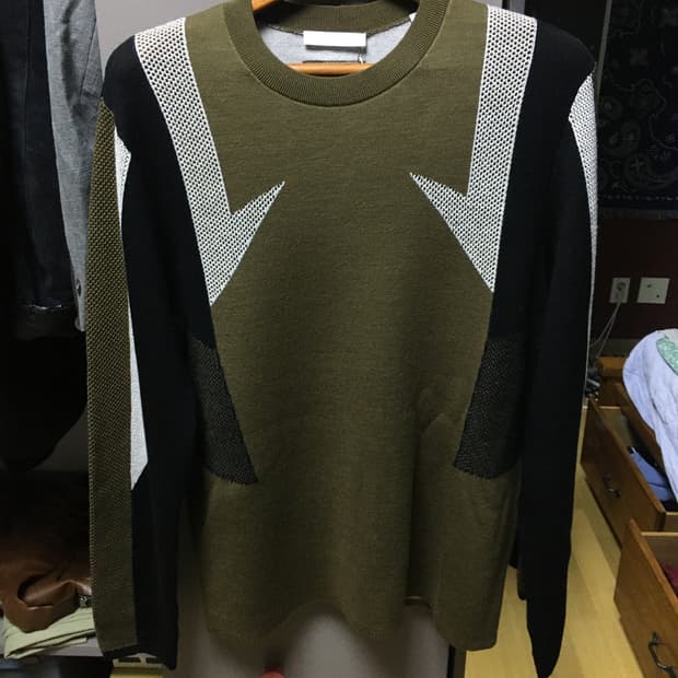 헬무트랭 울 니트