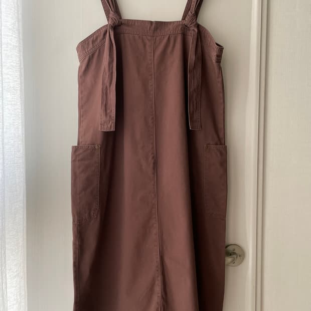 빈티지 사만사모스 오버롤 원피스 / 모리걸 히피