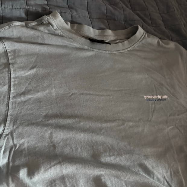 그루브라임 반팔 그레이/XL