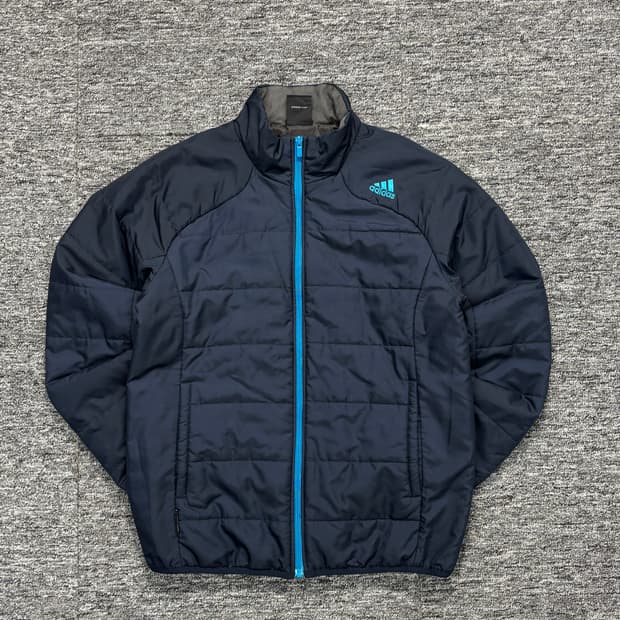 아디다스 올드스쿨 누빔 패딩 점퍼