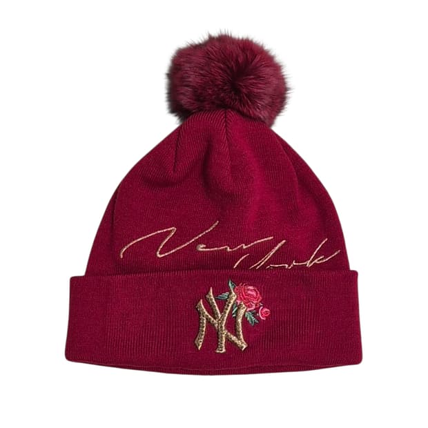 (새상품급) MLB 뉴욕양키스 방울 비니