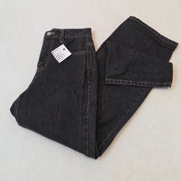 BLACKUP 와이드 청바지