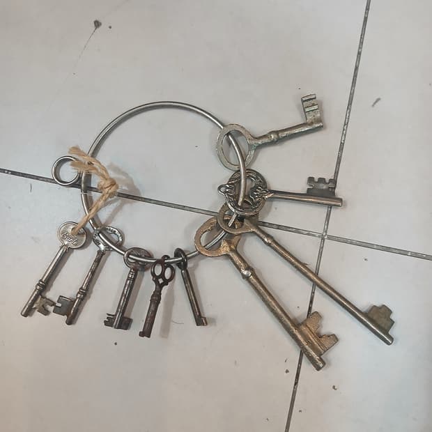 오래된 빈티지 열쇠