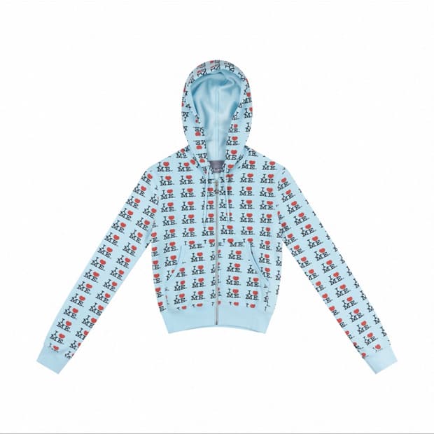 애슐리윌리엄스 I HEART ME 아이 하트 미 후드집업