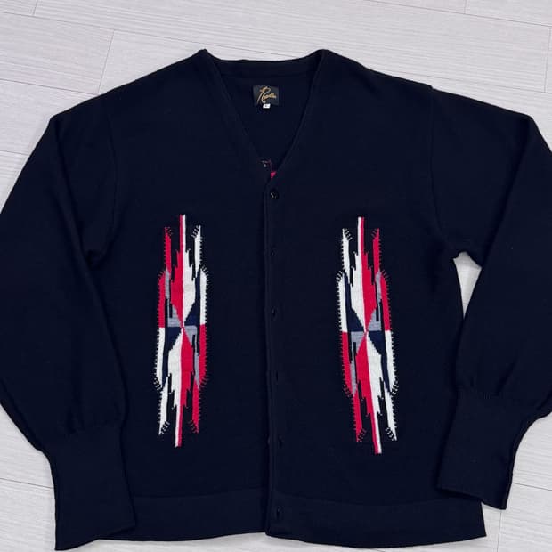 니들스 울 가디건 L