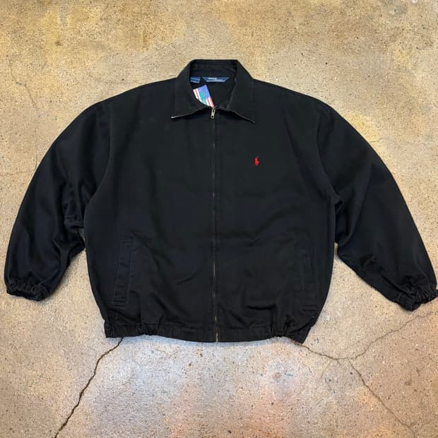 90s Made in USA 빈티지 폴로랄프로렌 스윙자켓 스윙탑 헤링본자