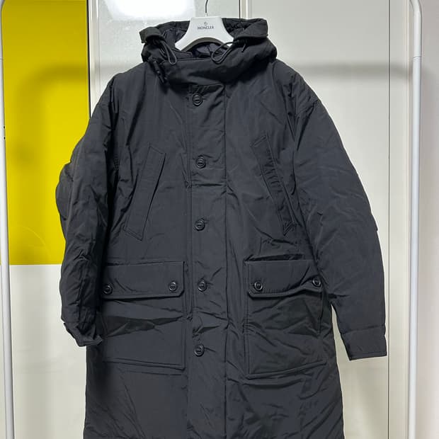 커버낫 피쉬테일 파카 블랙