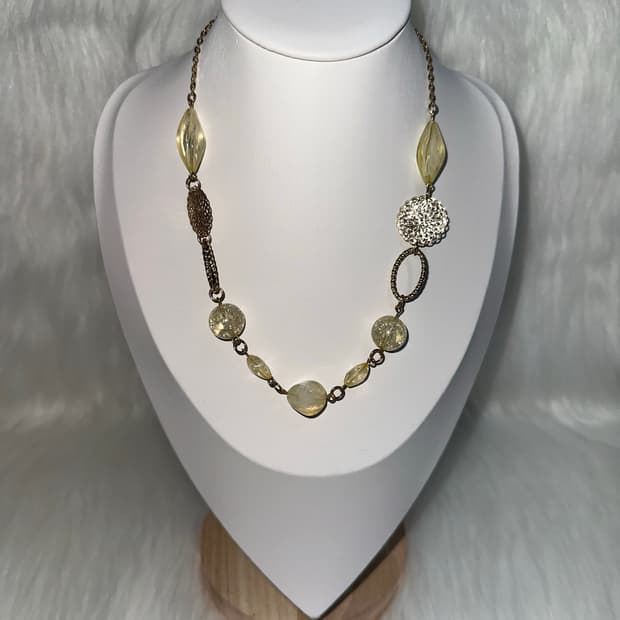 오리엔탈 원석 목걸이