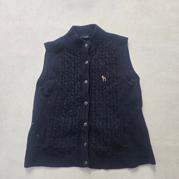 95-165 헤지스 여성 케이블 니트조끼 0313Y