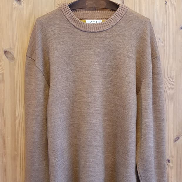 66.COS 울 라운드니트