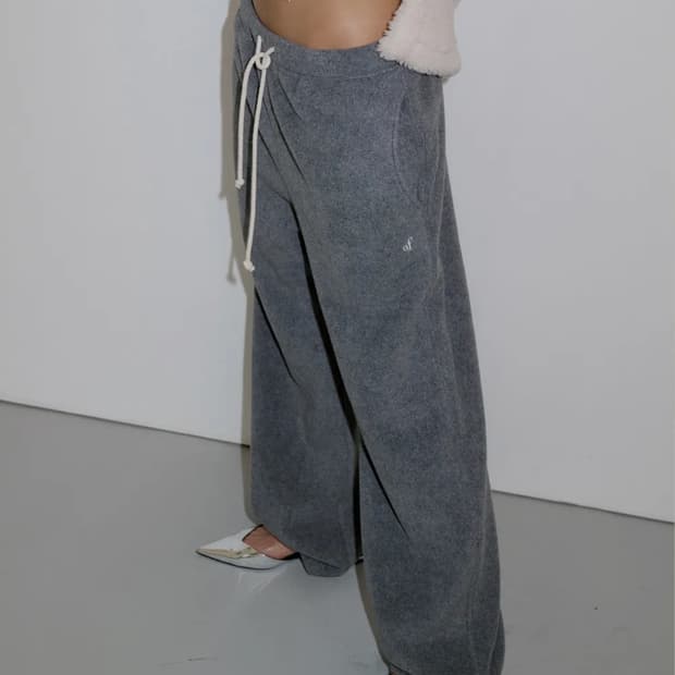 오버듀플레어 OF WARM JOGGER PANTS_CHARCOAL