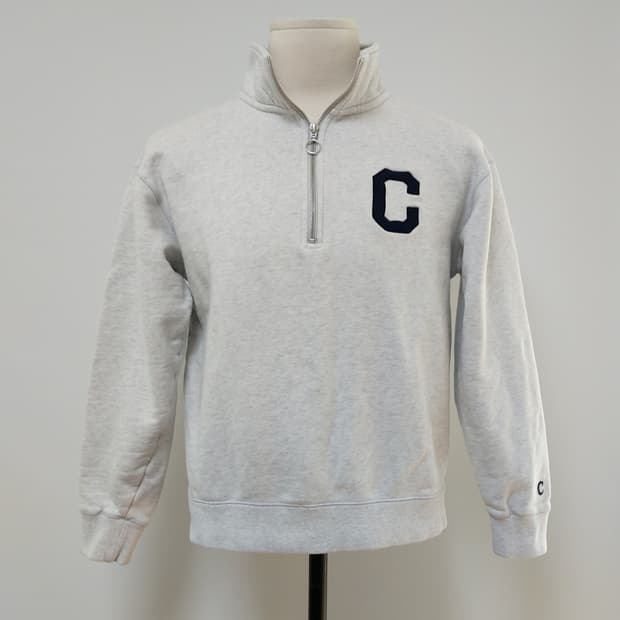 커버낫 C 로고 공용 하프집업 맨투맨 (M)

