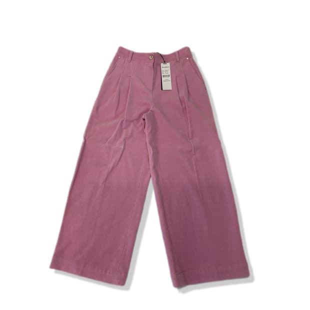 etro monch corduroy wide pants
