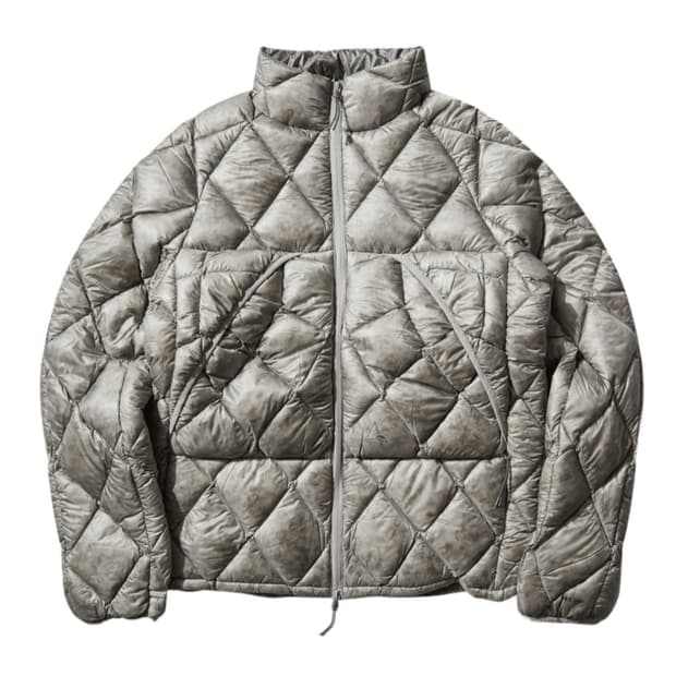 로아 누나 800 필 파워 후드 다운 자켓 실버 XL