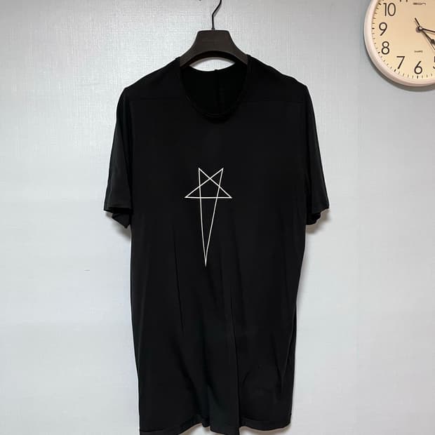 릭오웬스 프린팅 티셔츠