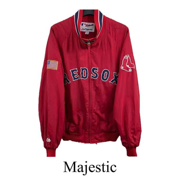 L 마제스틱 보스턴 레드삭스 바시티 자켓