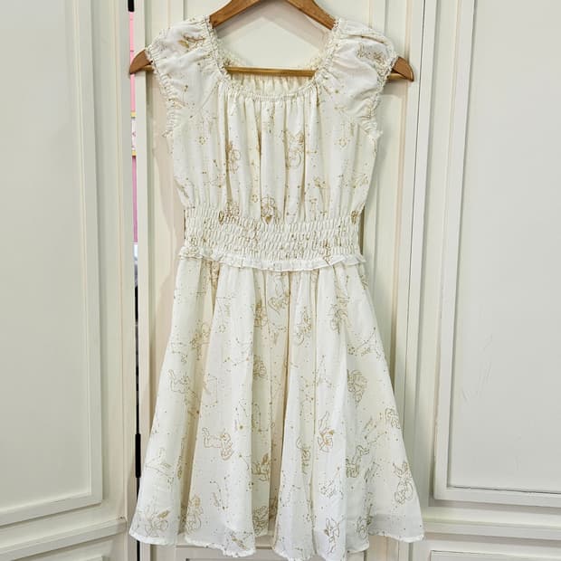 시크릿 허니(Secret Honey) 별자리 천사 프린트 원피스