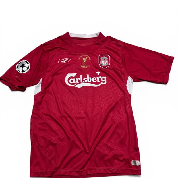 UCL 2005년 이스탄불 결승전 리버풀 홈 유니폼