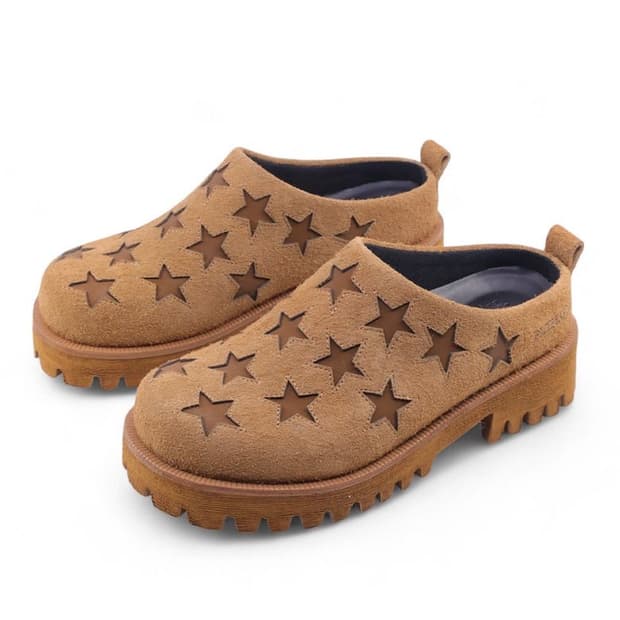 [PLZPROJECT x YASE] NOVA CLOG GOLDEN BR