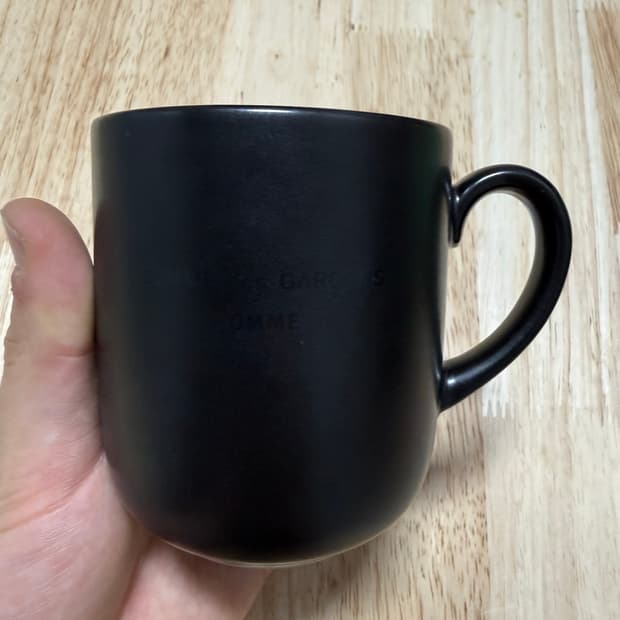 90s 꼼데가르송 옴므 머그컵 새상품