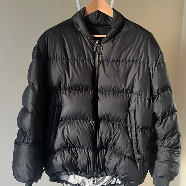 우영미 / C컬 턴업 숏패딩 / 46