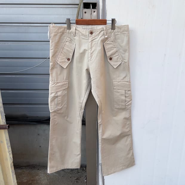 [34] 90~00s 엠포리오 아르마니 플레어핏 카고 팬츠