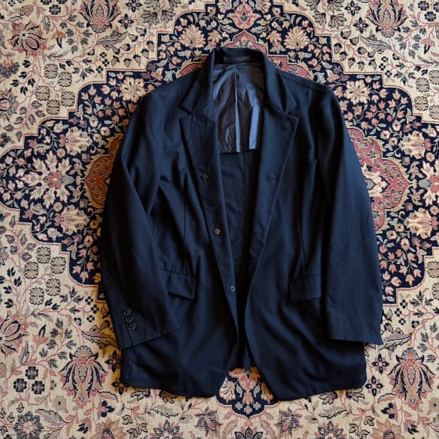 조르지오 아르마니 캐시미어 테일러드 자켓 100