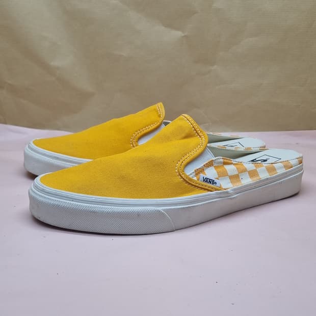 반스 클래식 노랑 남성뮬 275