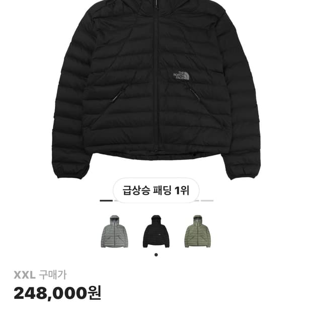 노스페이스 벤투스 블랙