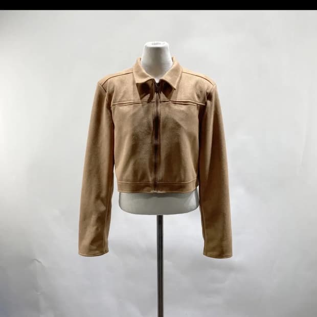 원더원더 여성 스웨이드 숏자켓 55 