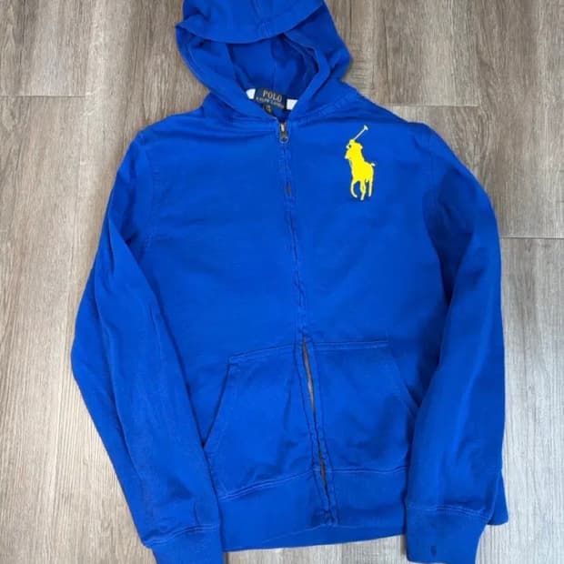 폴로 빅포니 후드집업