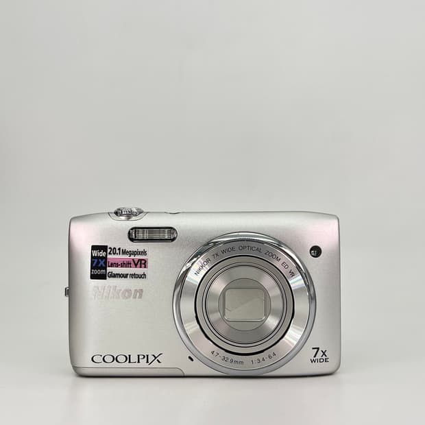 니콘 쿨픽스 Nikon COOLPIX S3500 실버