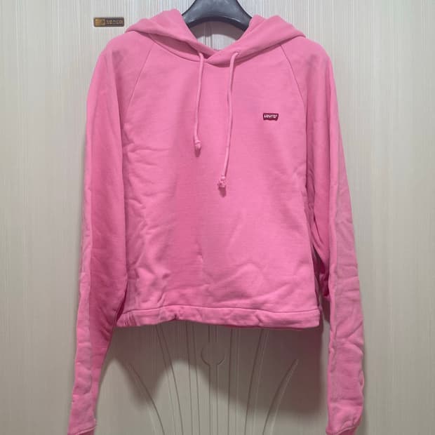 리바이스 Cinched Hoodie 핑크후드(새상품)