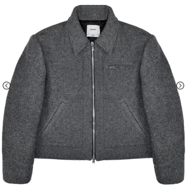 카미엔 그리드 울 자켓 3 사이즈