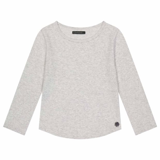 코이세이오 038 카프리 슬리브 화이트 멜란지