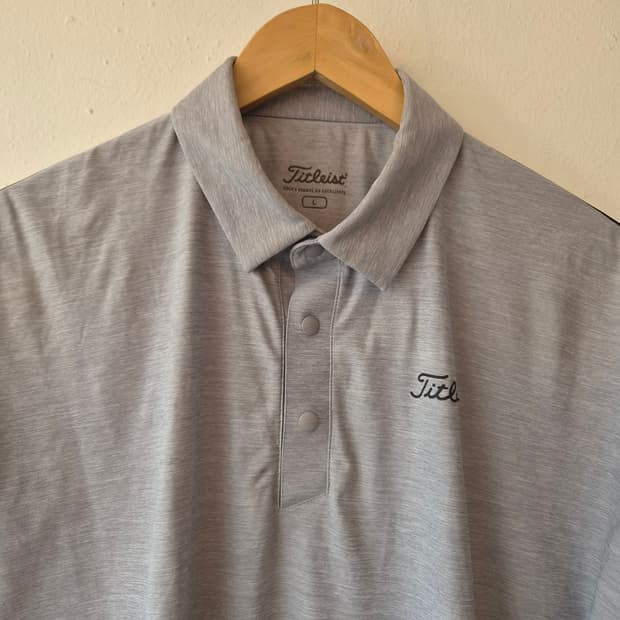 타이틀리스트 남성 반팔배색 PK카라티셔츠 L100사이즈