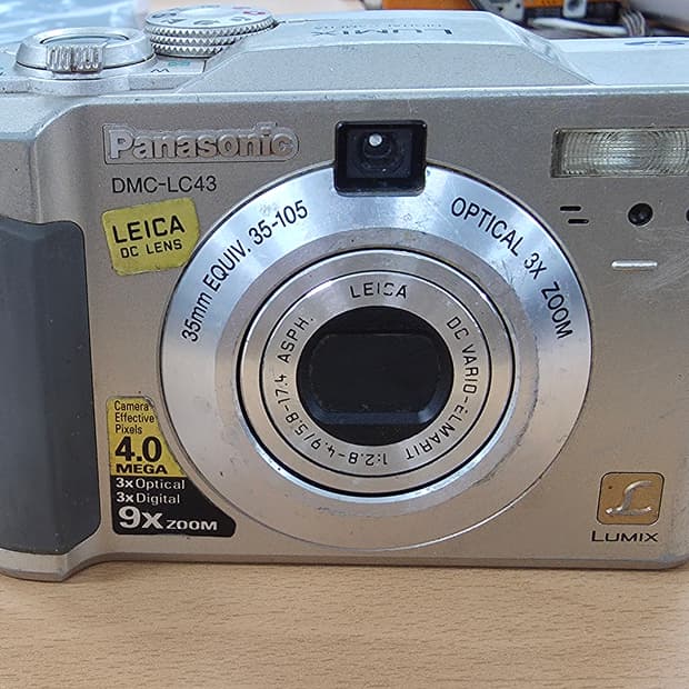 파나소닉 루믹스 DMC-LC43 빈티지 디지털카메라