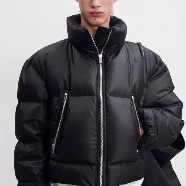 렉토 샤이닝 구스 다운 패딩 M사이즈 (새상품)