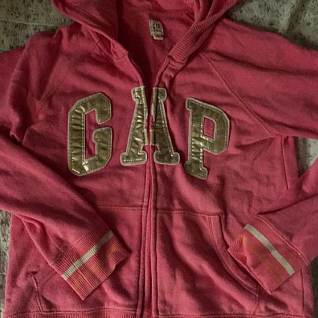 GAP kids 로고 갸루 후드집업 핑크